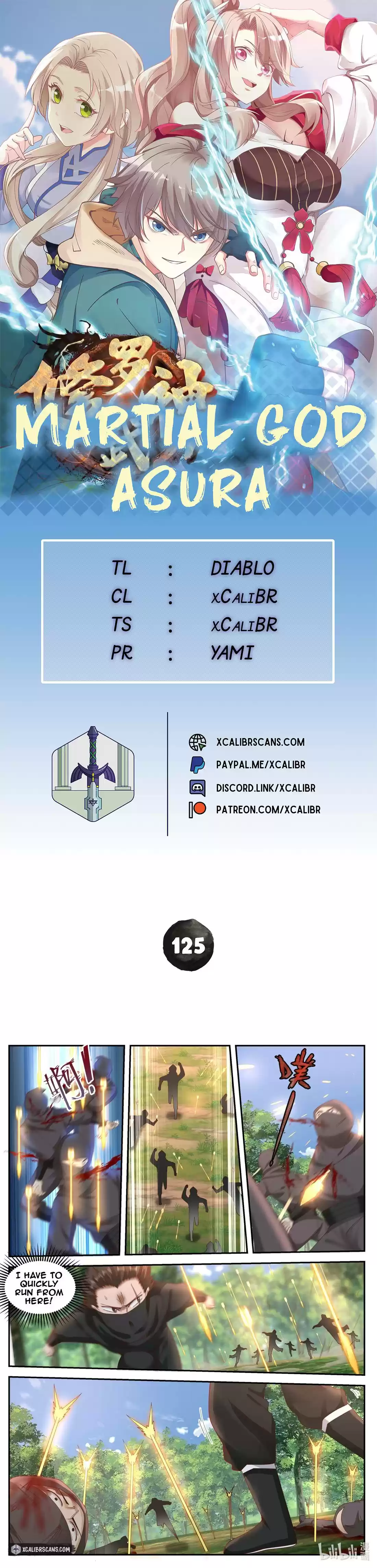 Martial God Asura Chapter 125