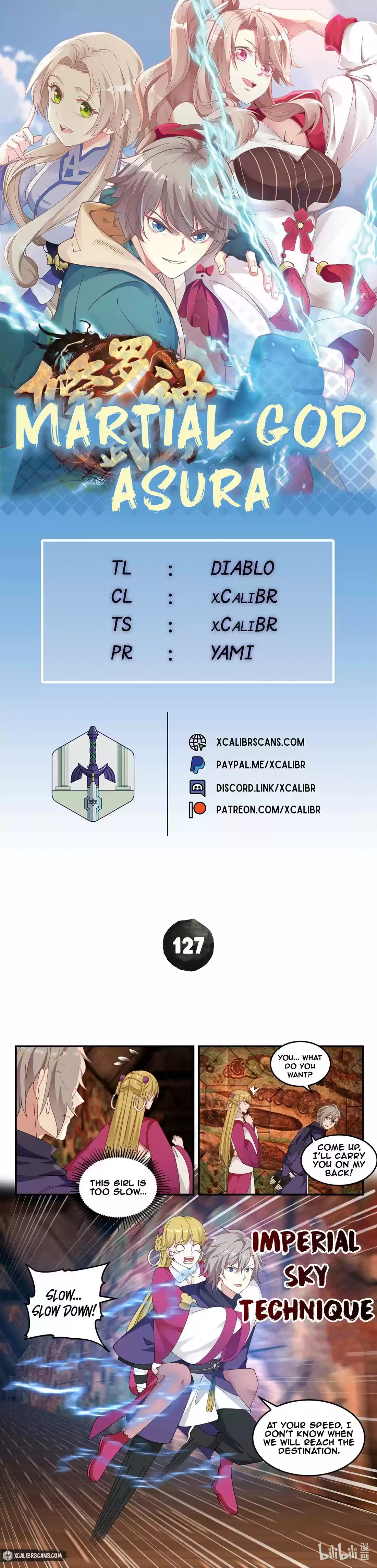 Martial God Asura Chapter 128