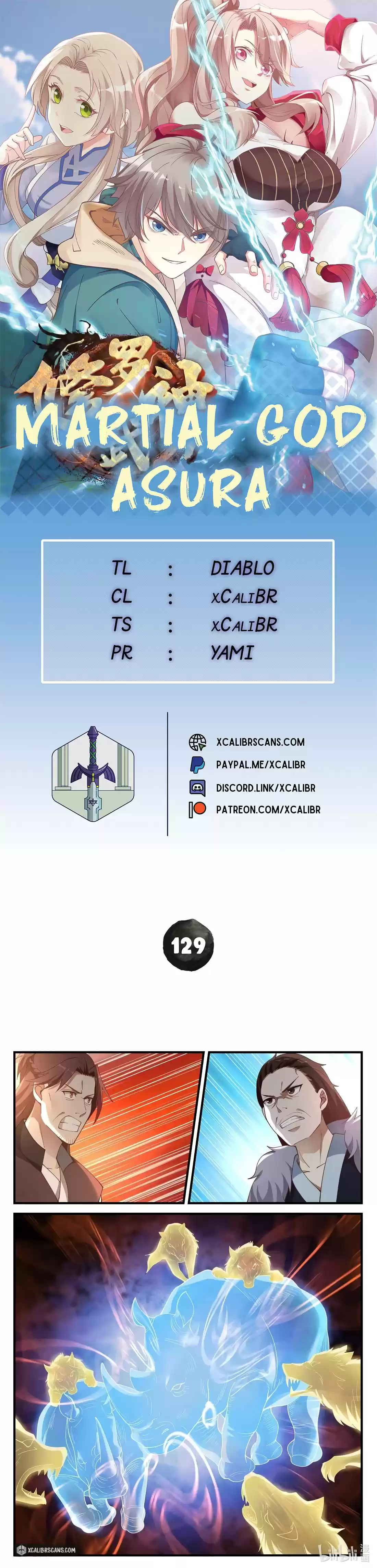Martial God Asura Chapter 129