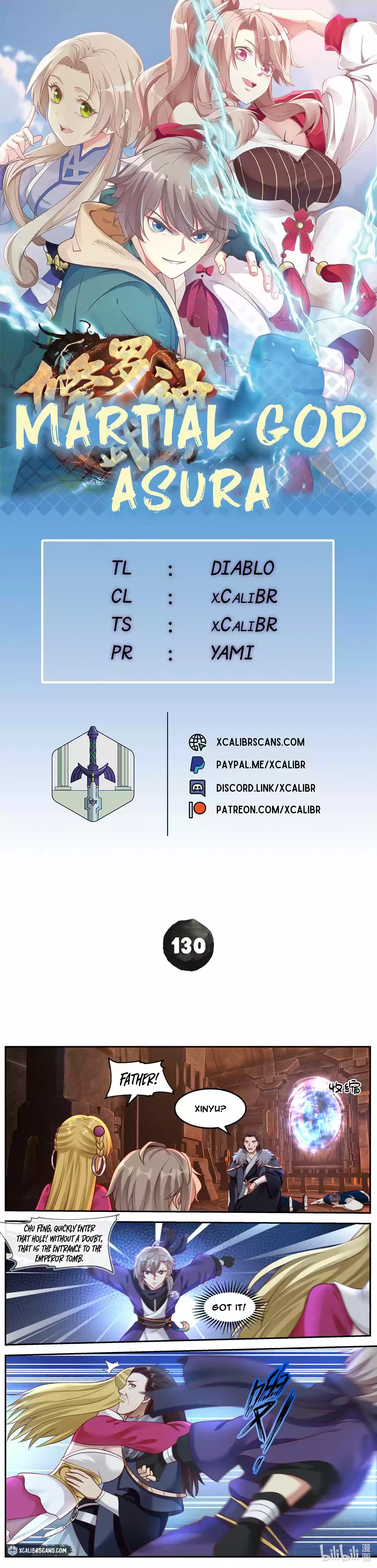 Martial God Asura Chapter 130