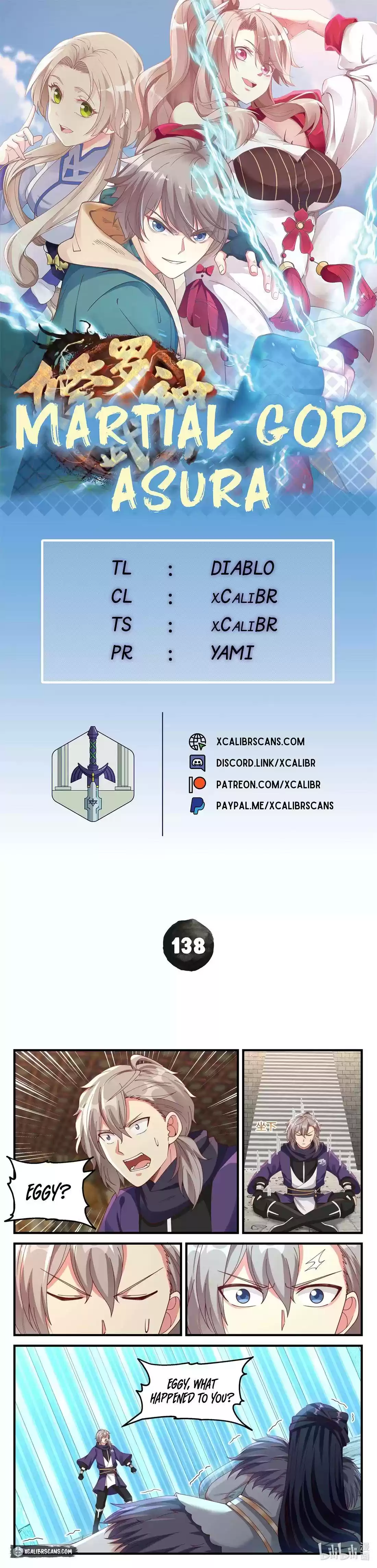 Martial God Asura Chapter 138