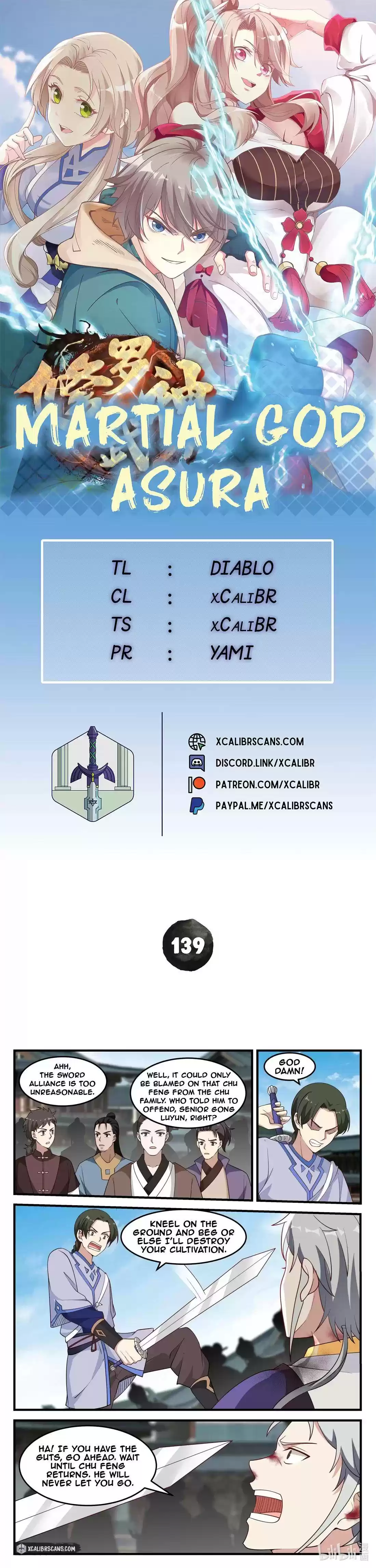 Martial God Asura Chapter 139