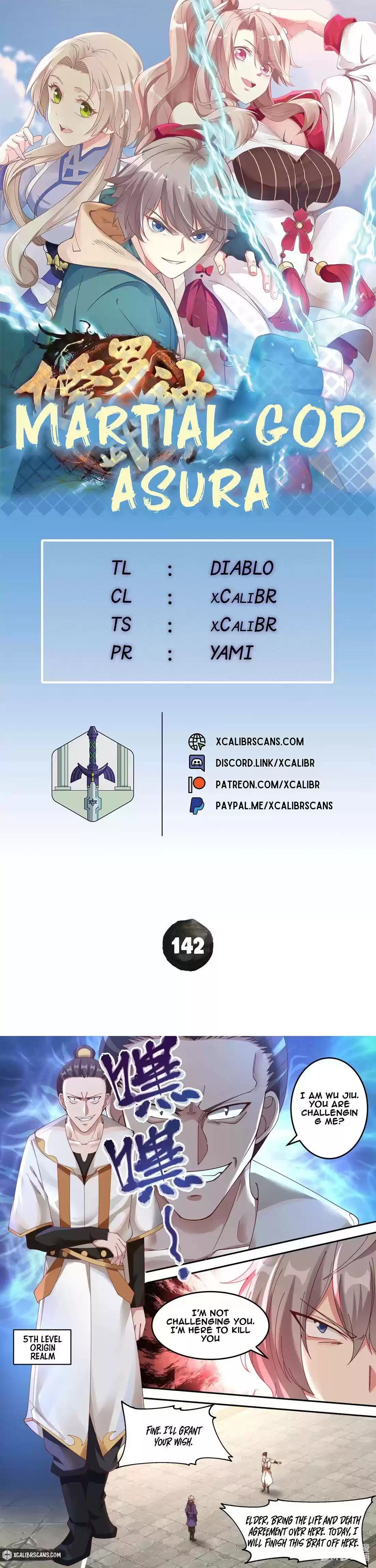 Martial God Asura Chapter 142