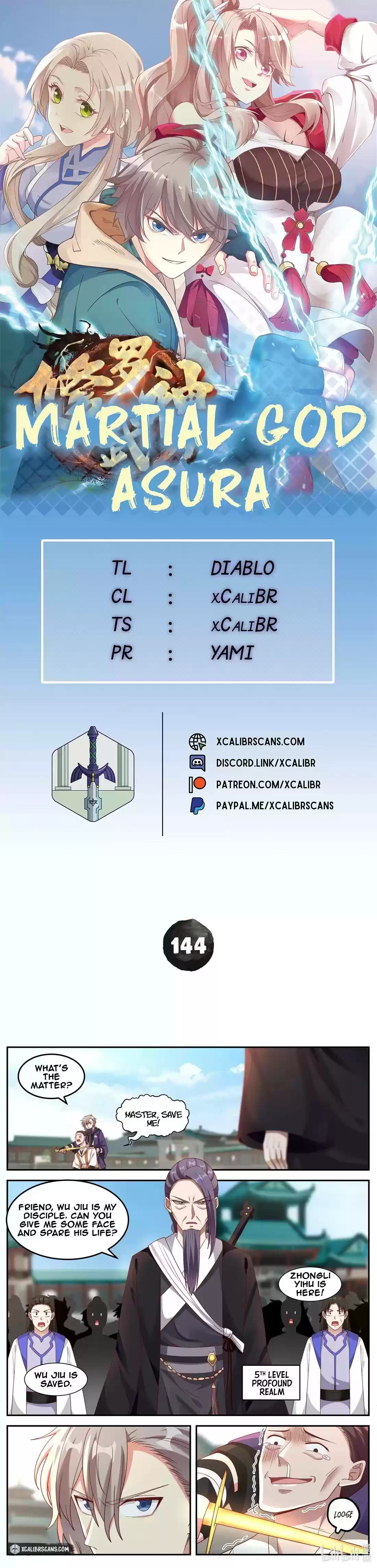 Martial God Asura Chapter 144