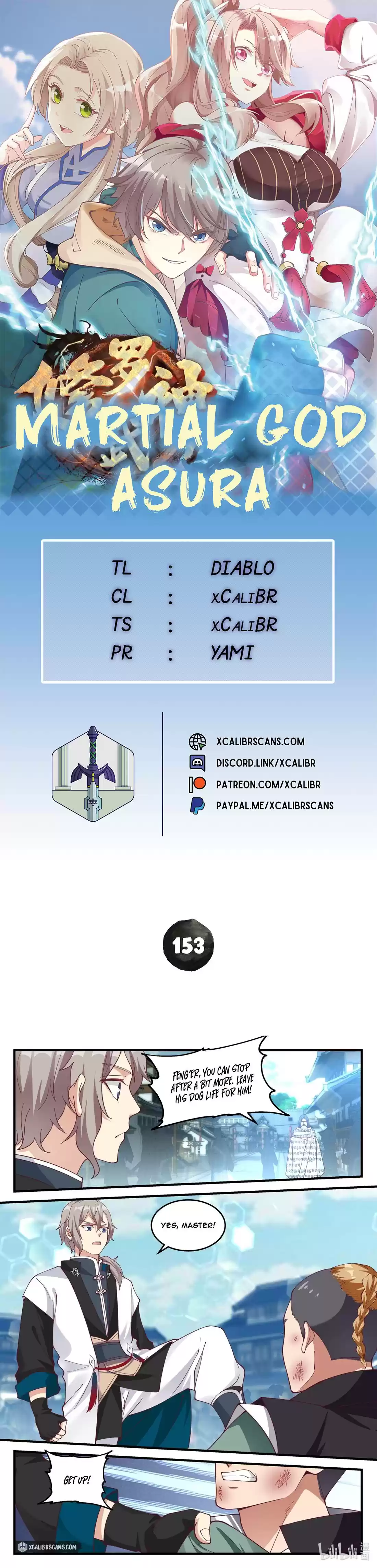Martial God Asura Chapter 153