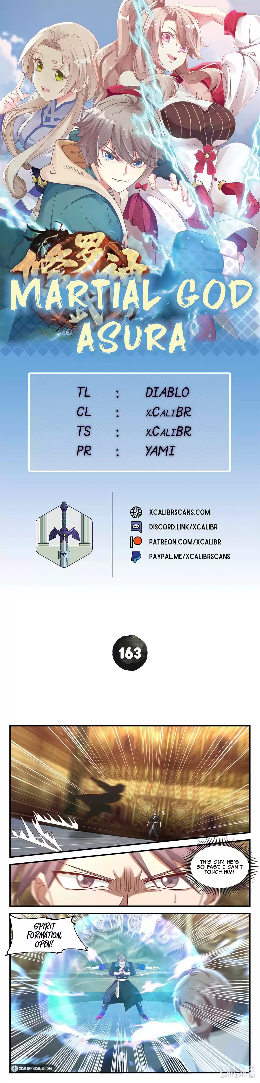 Martial God Asura Chapter 163