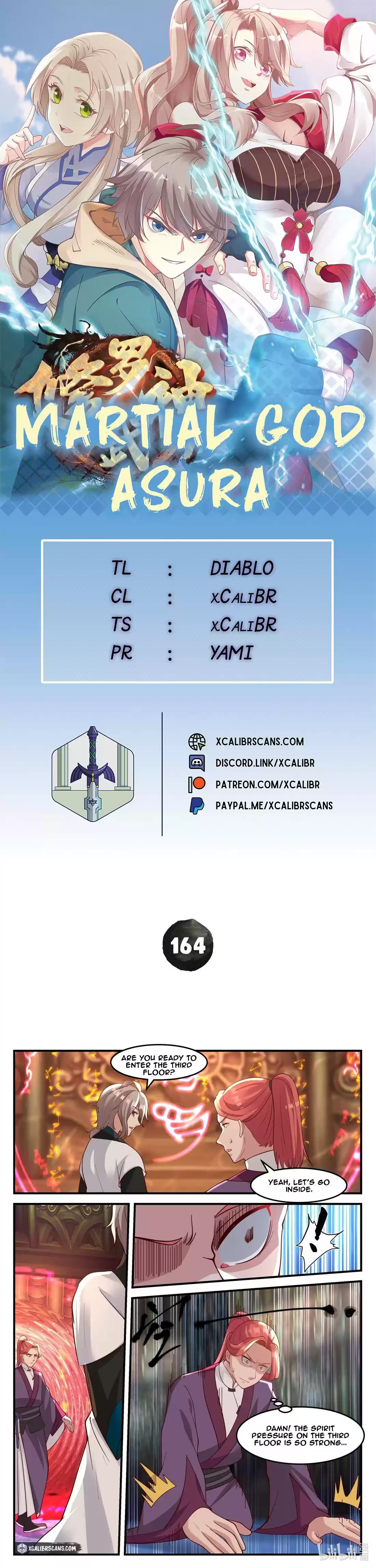 Martial God Asura Chapter 164