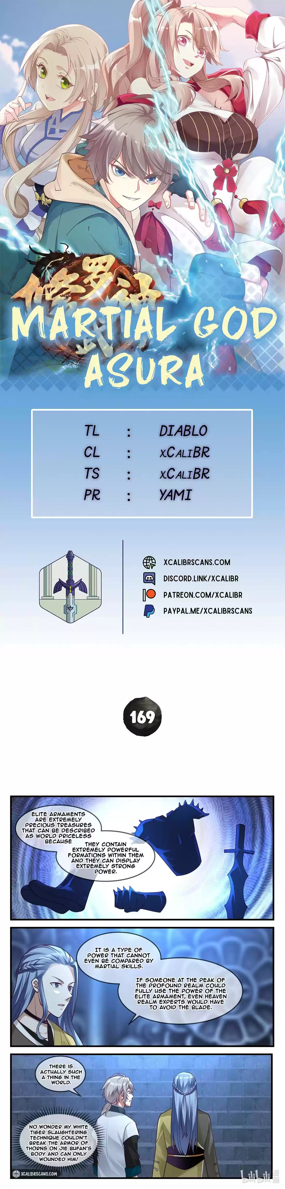Martial God Asura Chapter 169