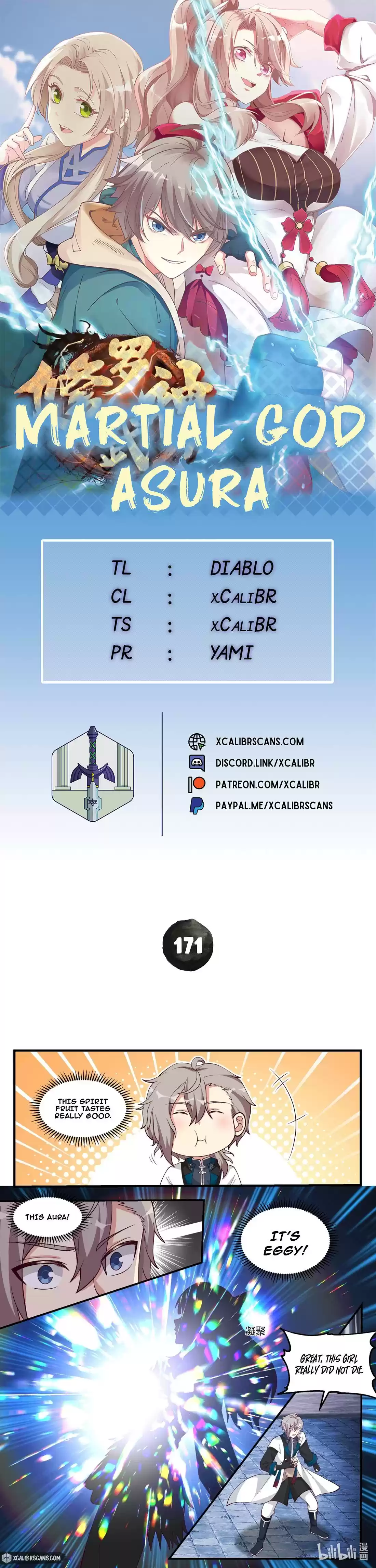 Martial God Asura Chapter 171