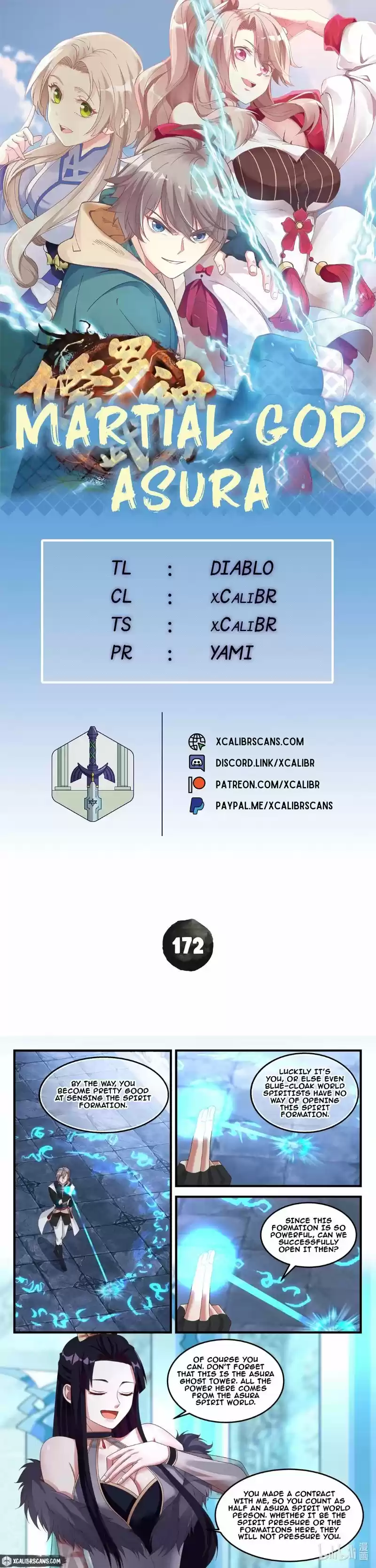 Martial God Asura Chapter 172