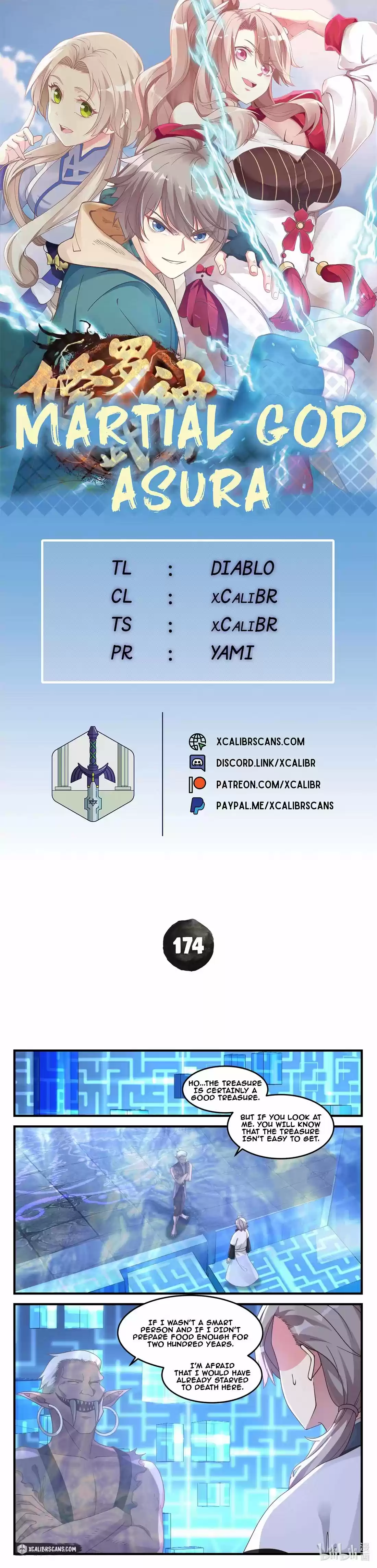 Martial God Asura Chapter 174