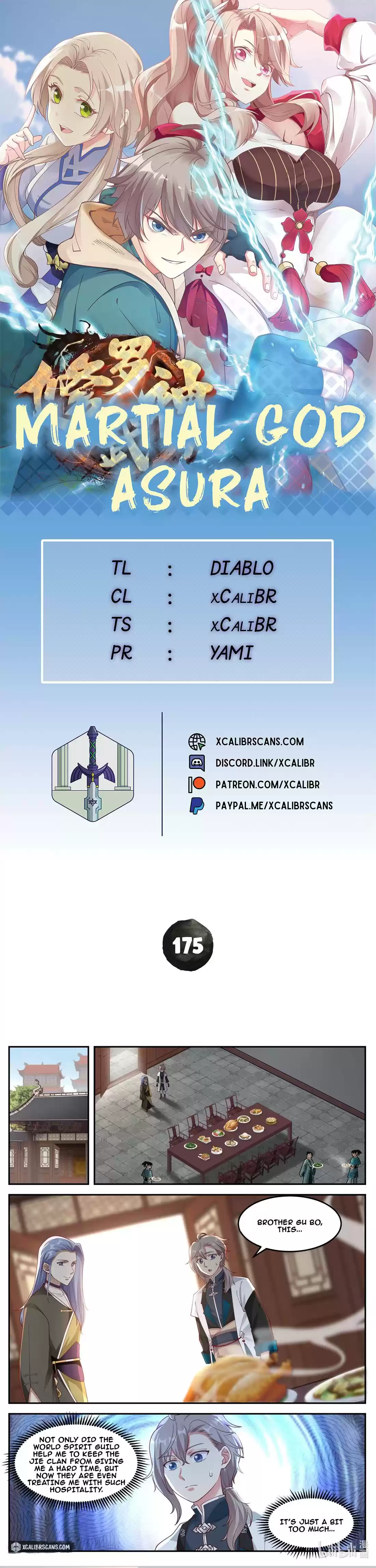 Martial God Asura Chapter 175