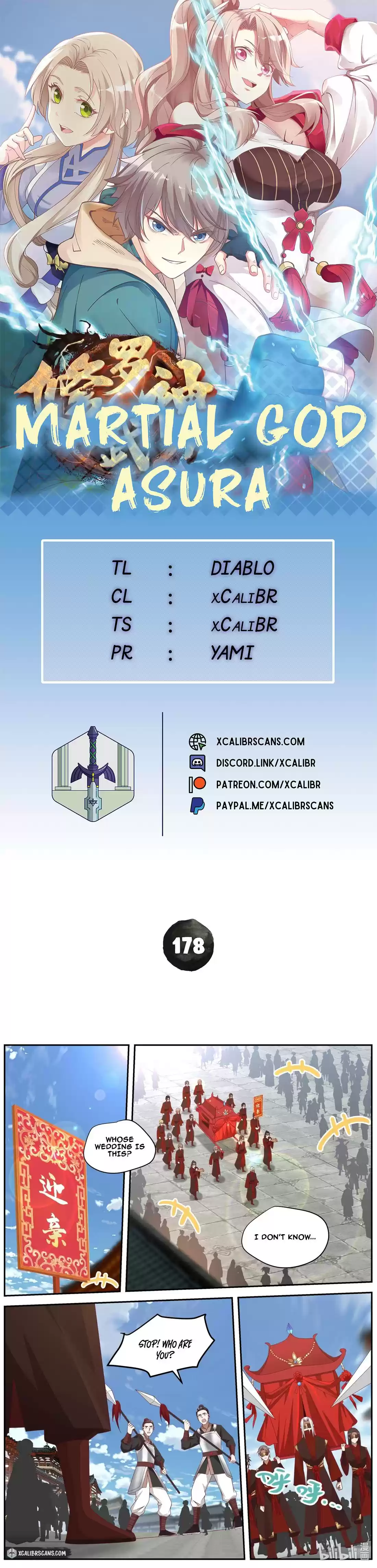 Martial God Asura Chapter 178