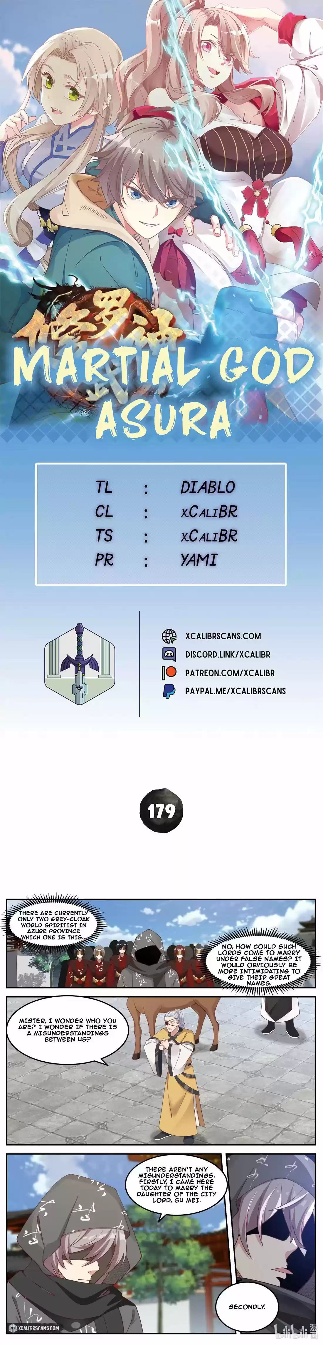 Martial God Asura Chapter 179
