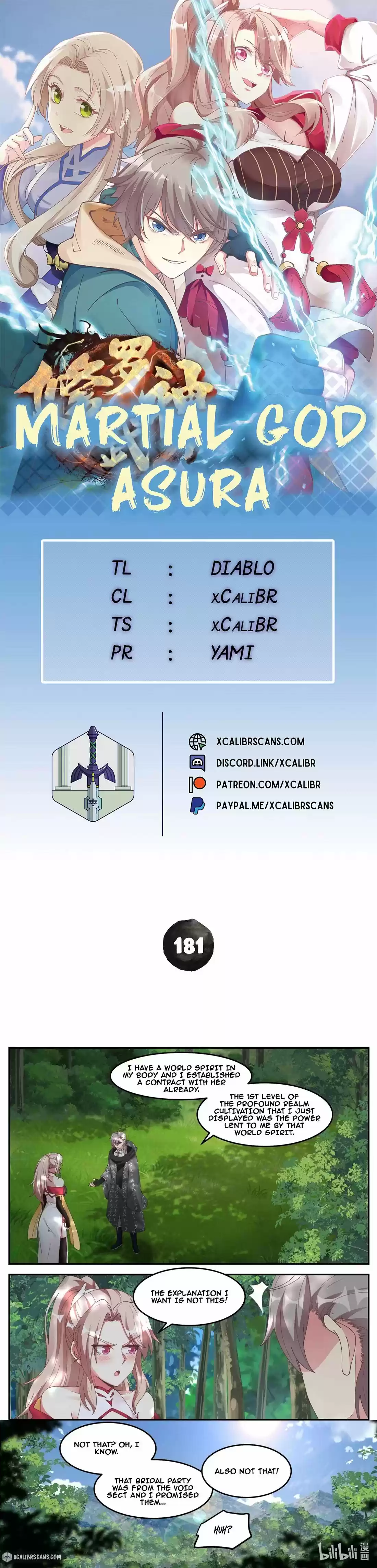 Martial God Asura Chapter 181