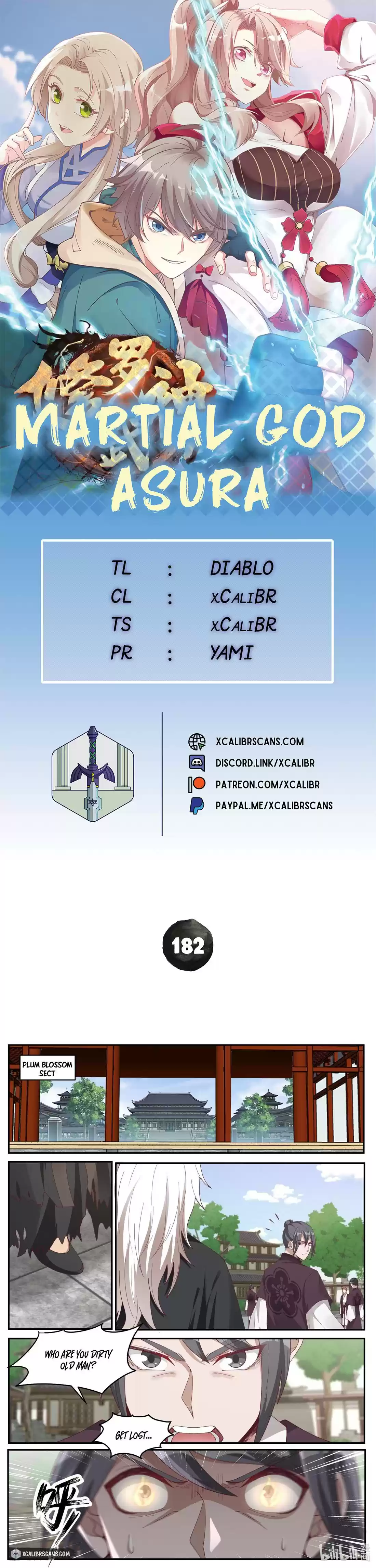 Martial God Asura Chapter 182