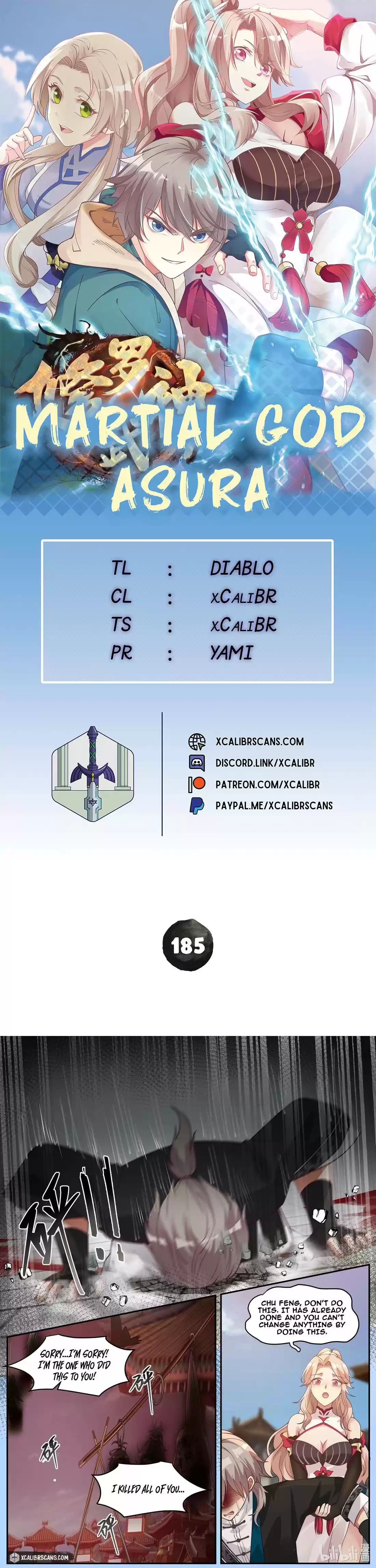 Martial God Asura Chapter 185
