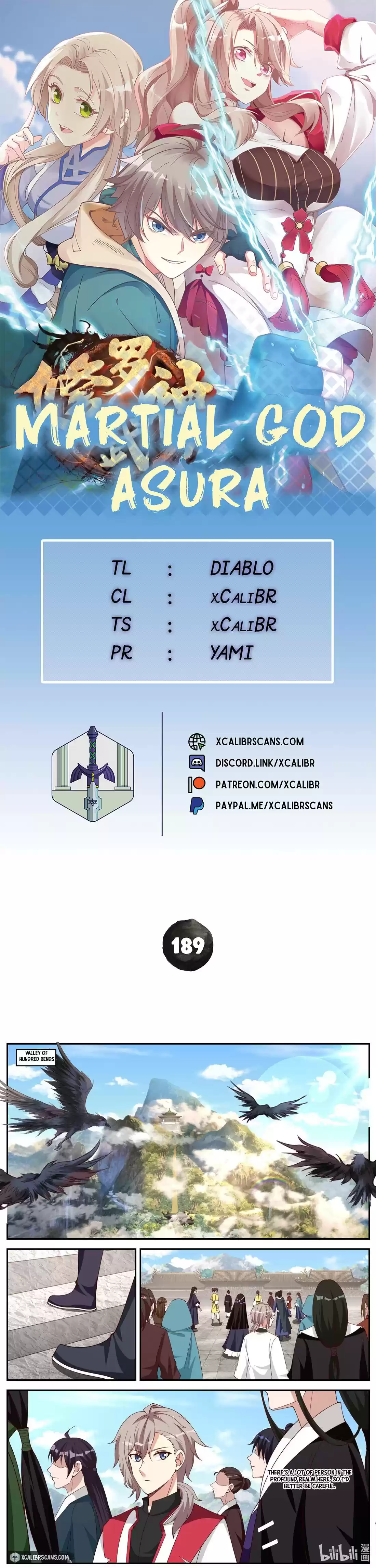 Martial God Asura Chapter 189