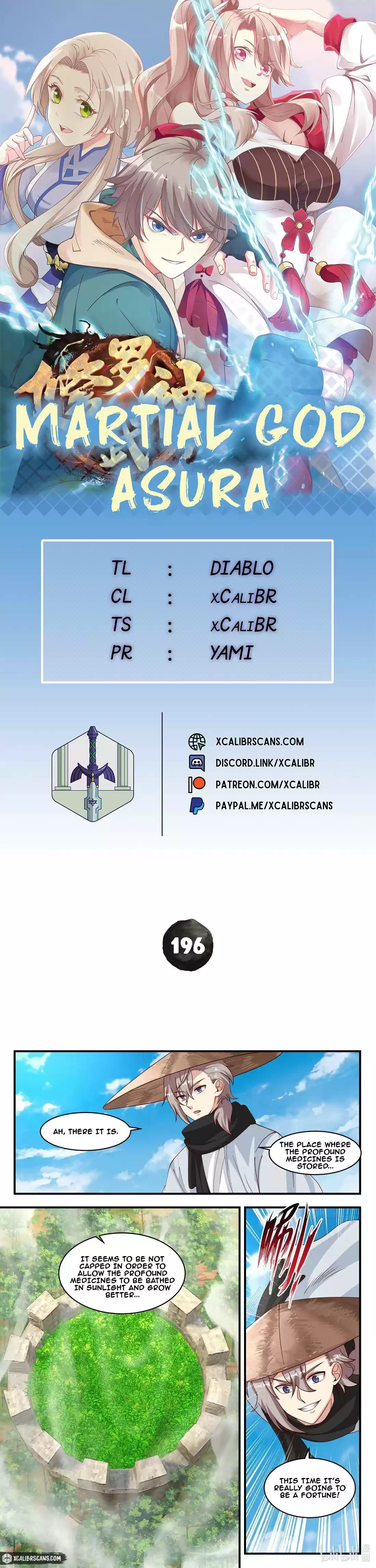 Martial God Asura Chapter 196