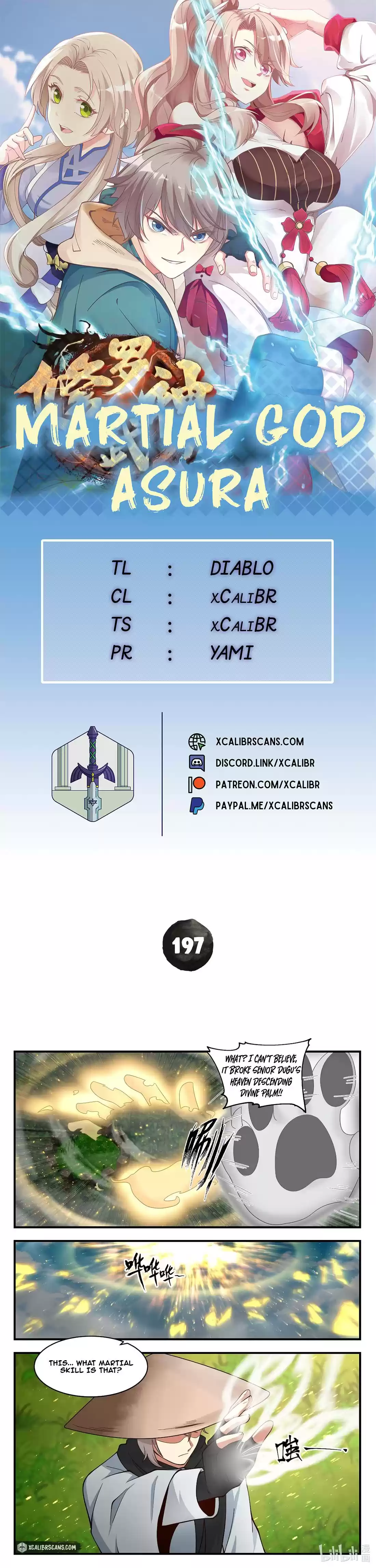 Martial God Asura Chapter 197