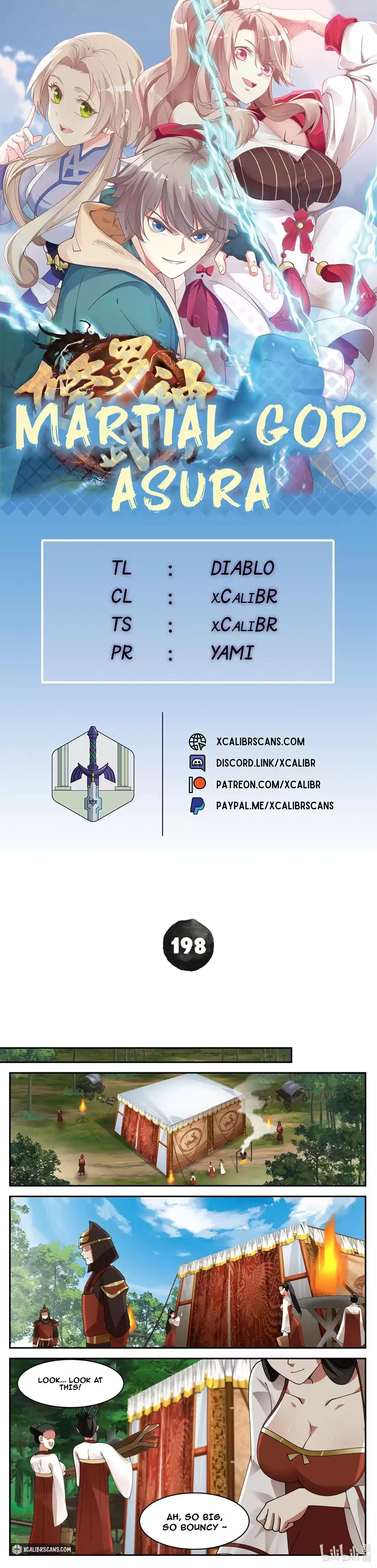 Martial God Asura Chapter 198