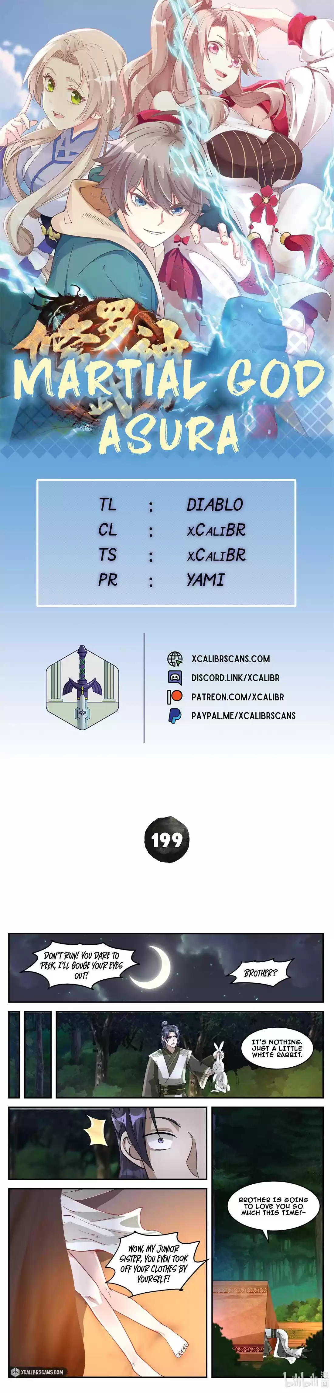 Martial God Asura Chapter 199