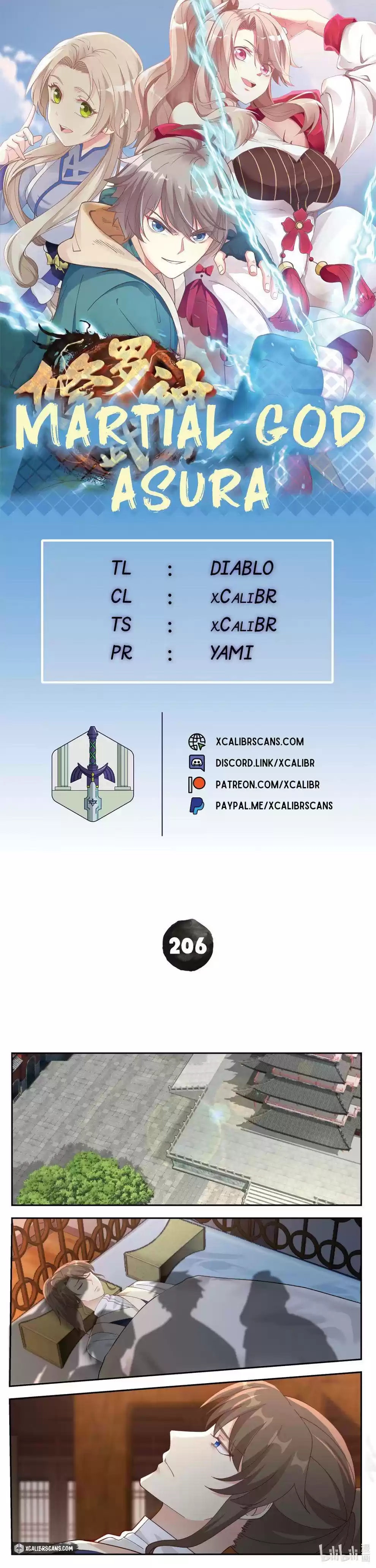 Martial God Asura Chapter 206