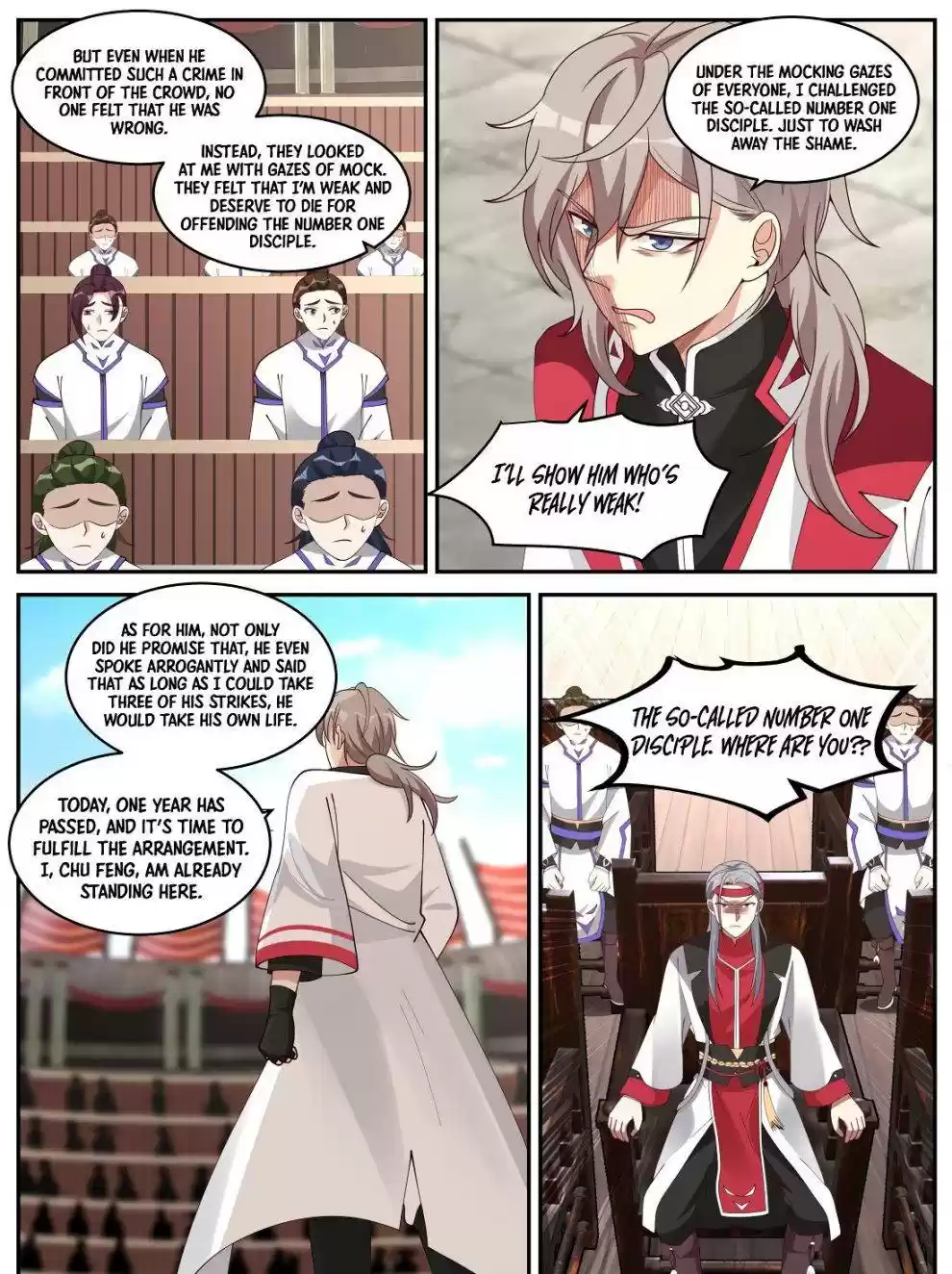 Martial God Asura Chapter 208