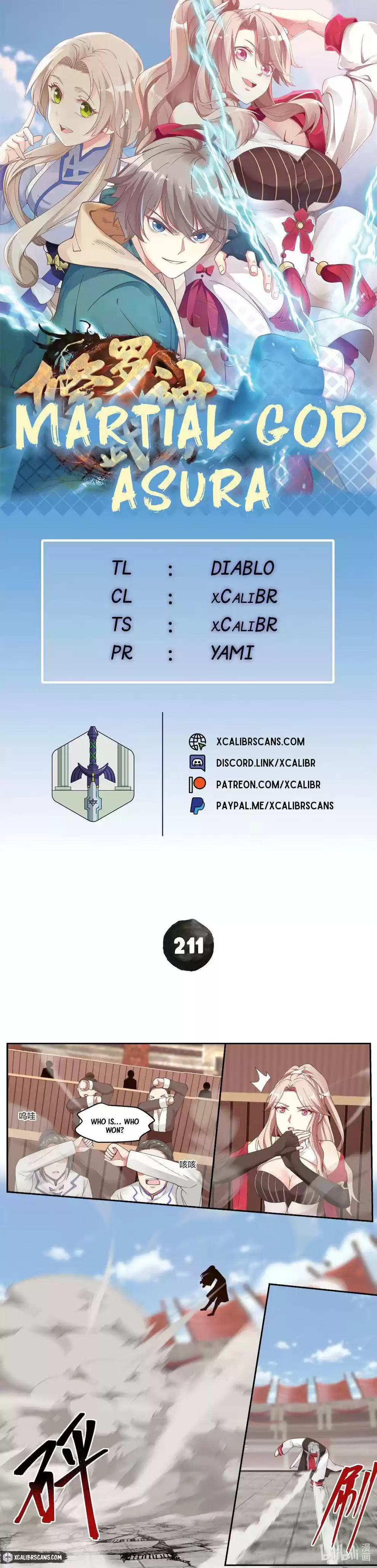 Martial God Asura Chapter 211
