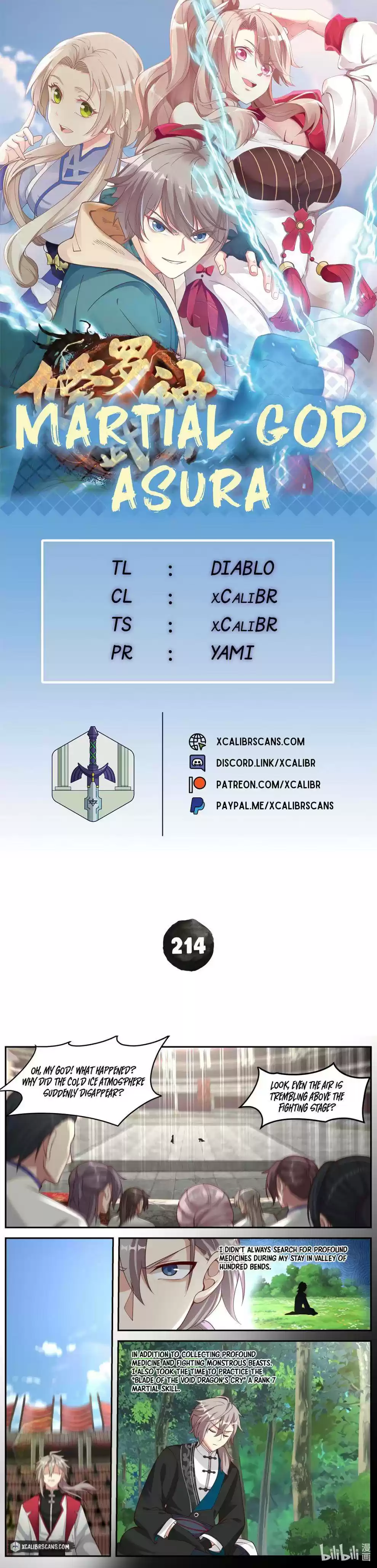 Martial God Asura Chapter 214