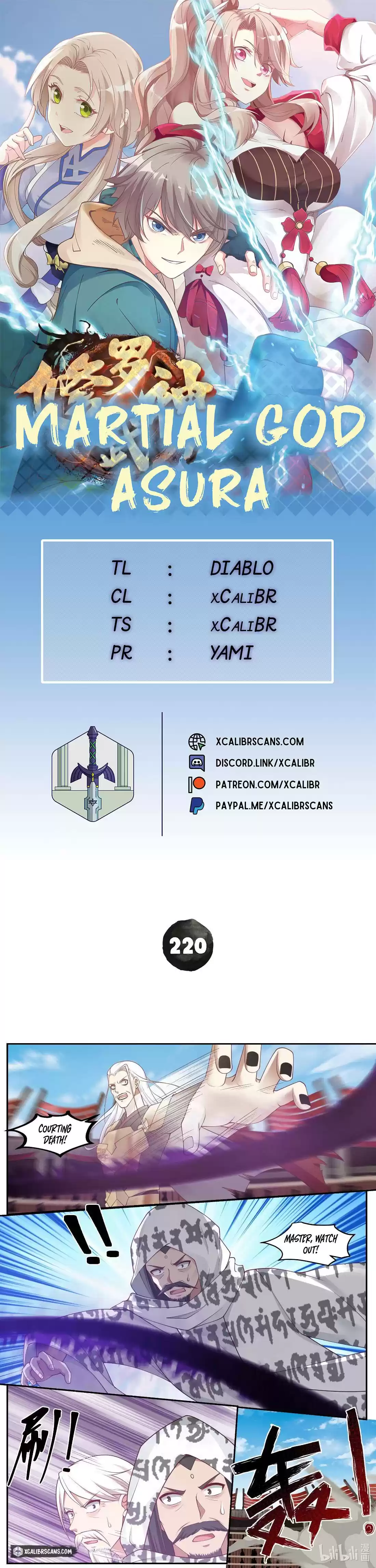 Martial God Asura Chapter 220