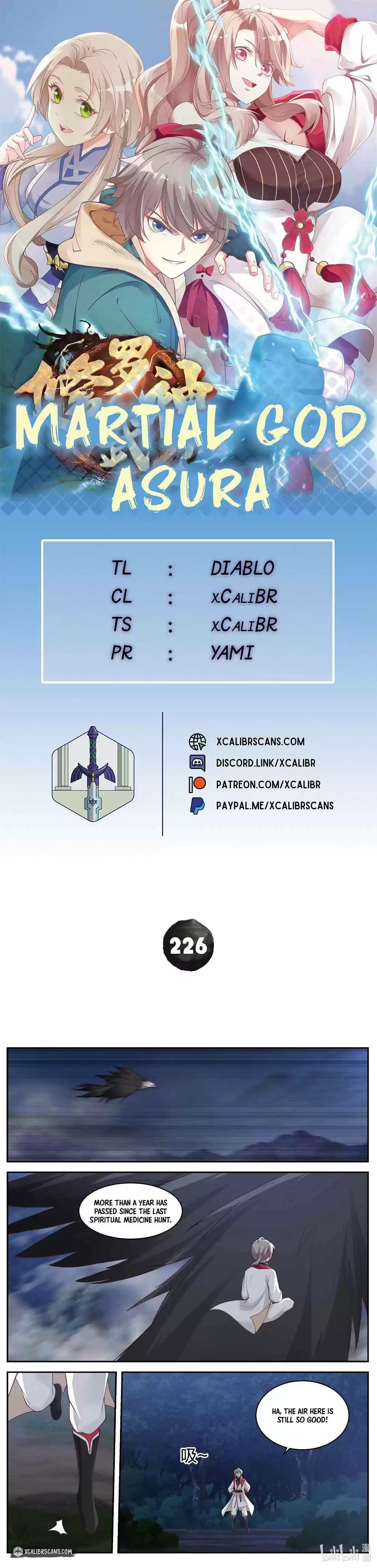 Martial God Asura Chapter 226
