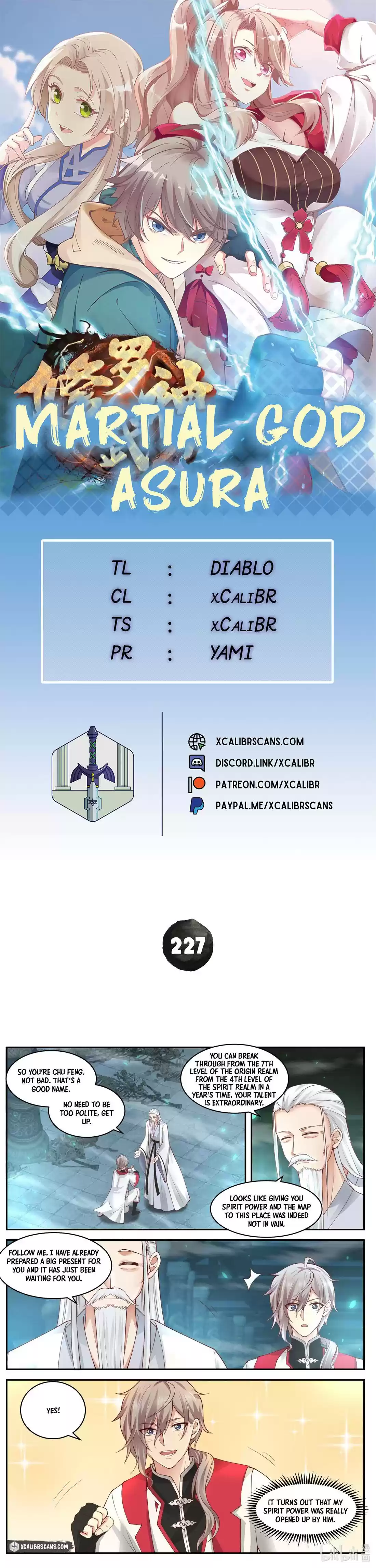 Martial God Asura Chapter 227
