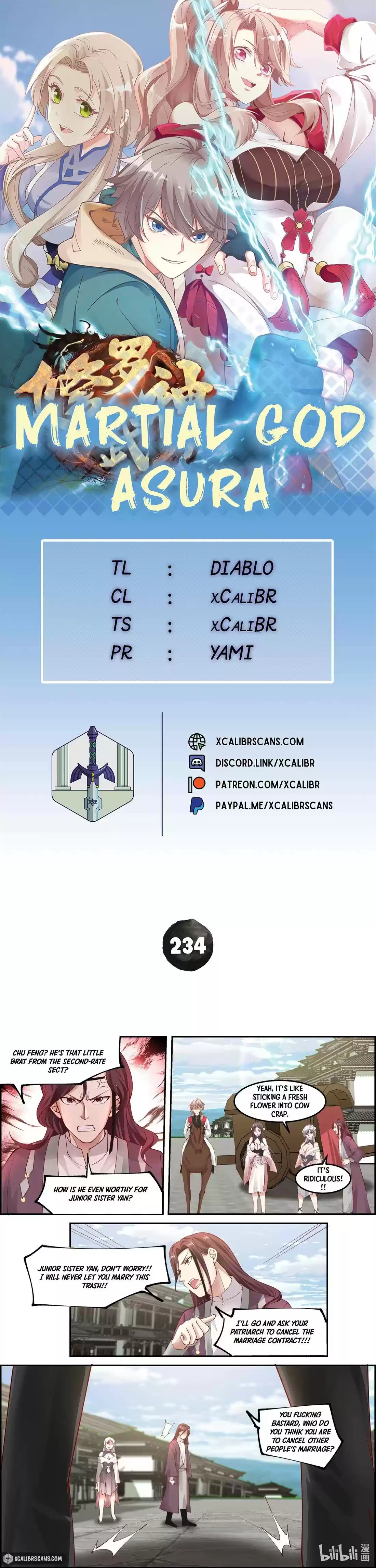 Martial God Asura Chapter 234