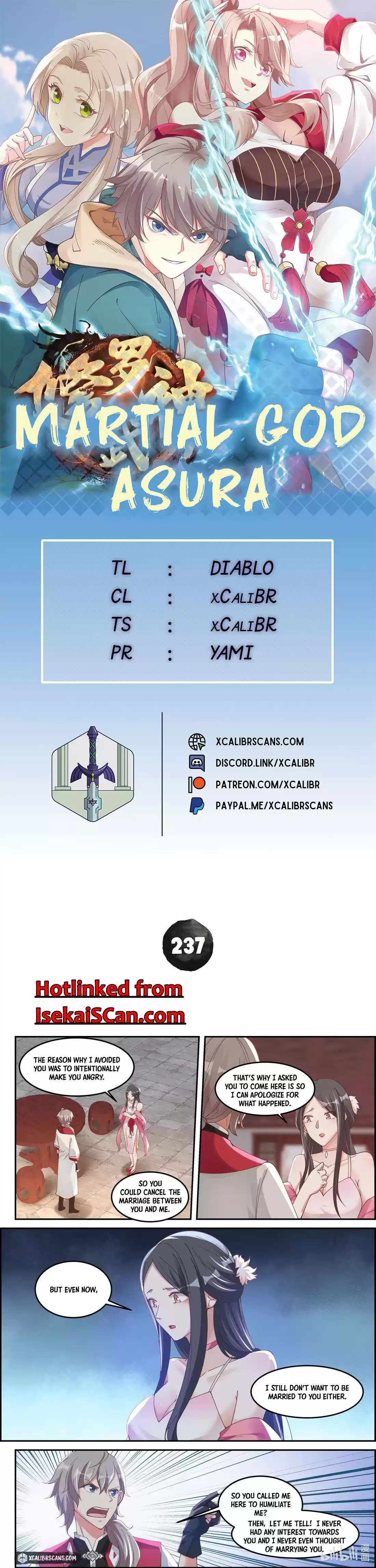 Martial God Asura Chapter 237