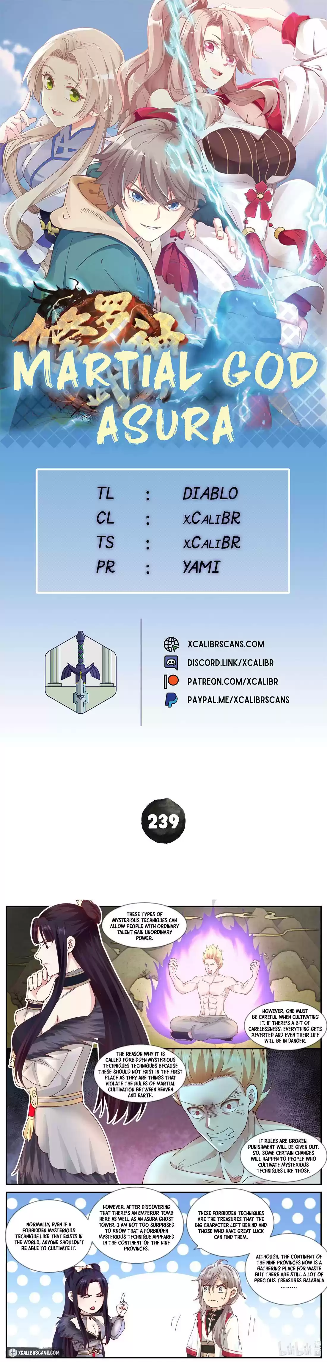 Martial God Asura Chapter 239
