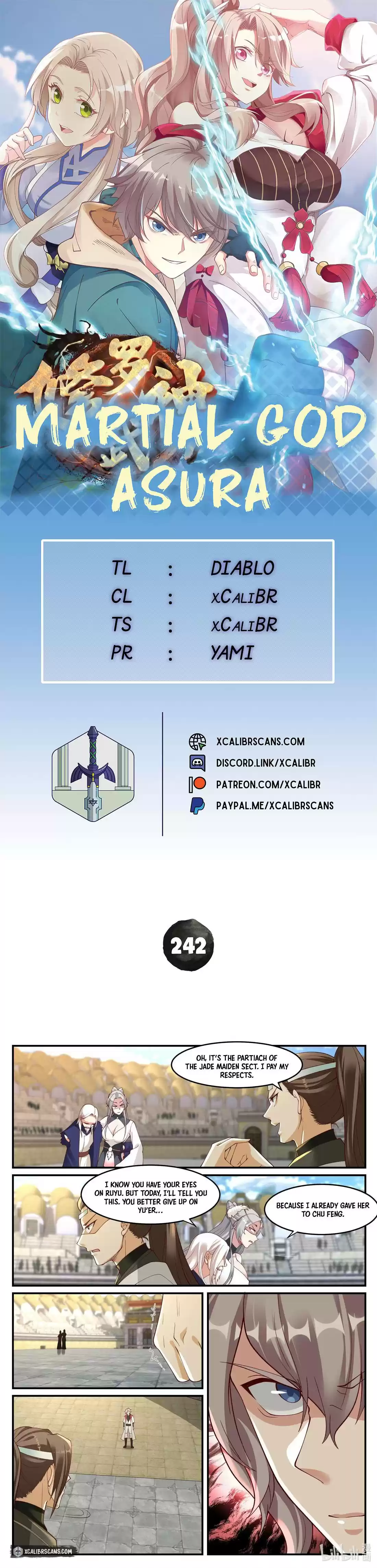 Martial God Asura Chapter 242