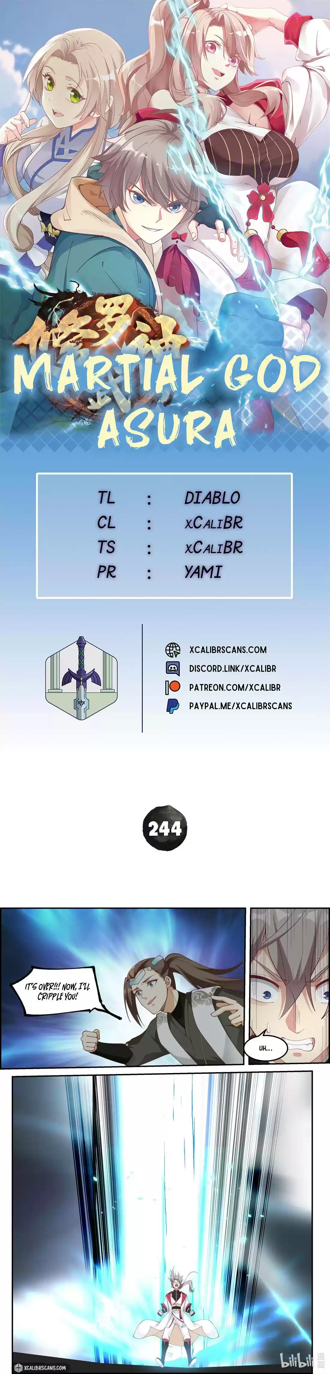 Martial God Asura Chapter 244
