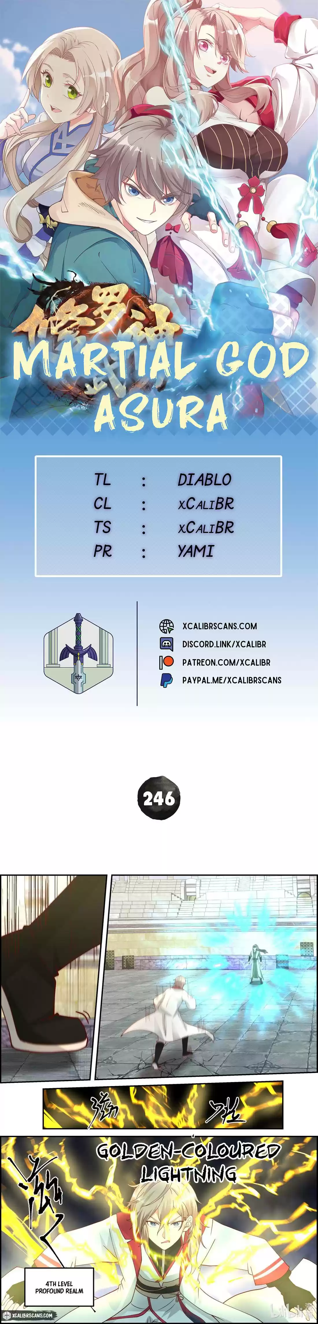 Martial God Asura Chapter 246