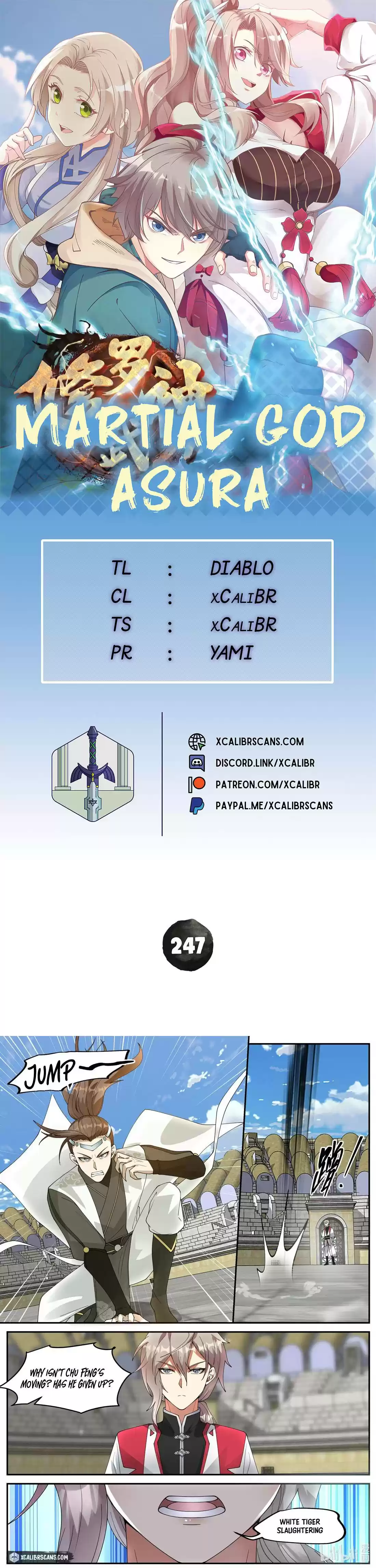 Martial God Asura Chapter 247