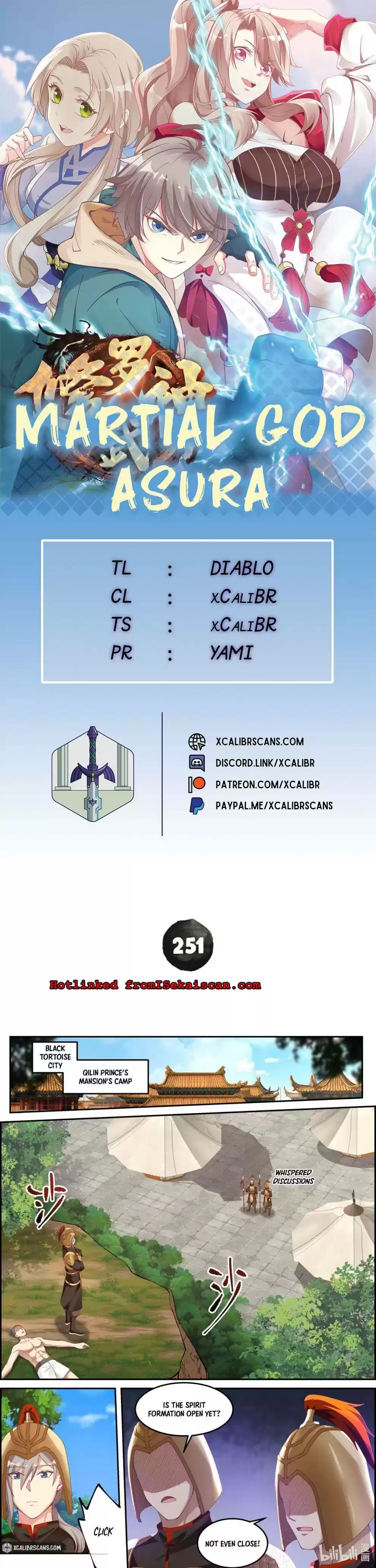 Martial God Asura Chapter 251