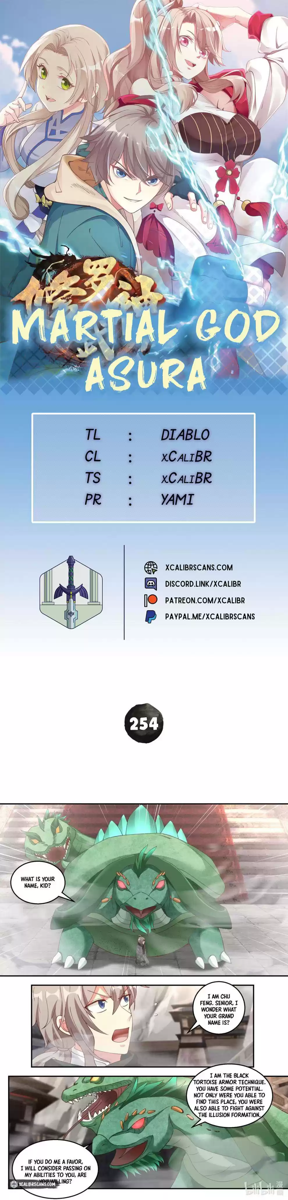 Martial God Asura Chapter 254