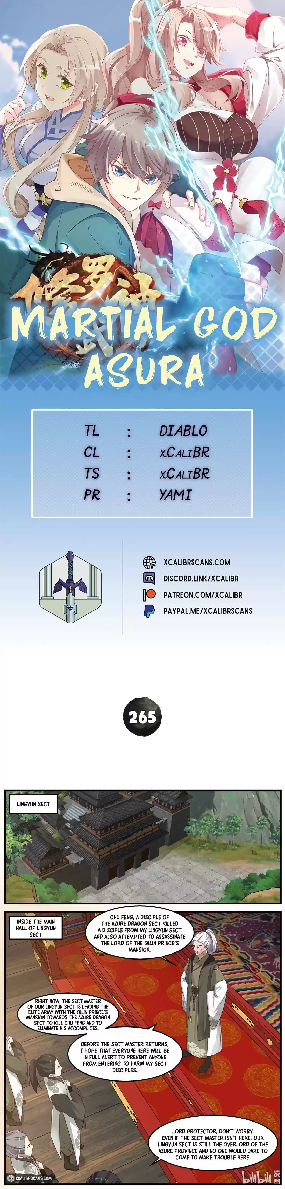 Martial God Asura Chapter 265