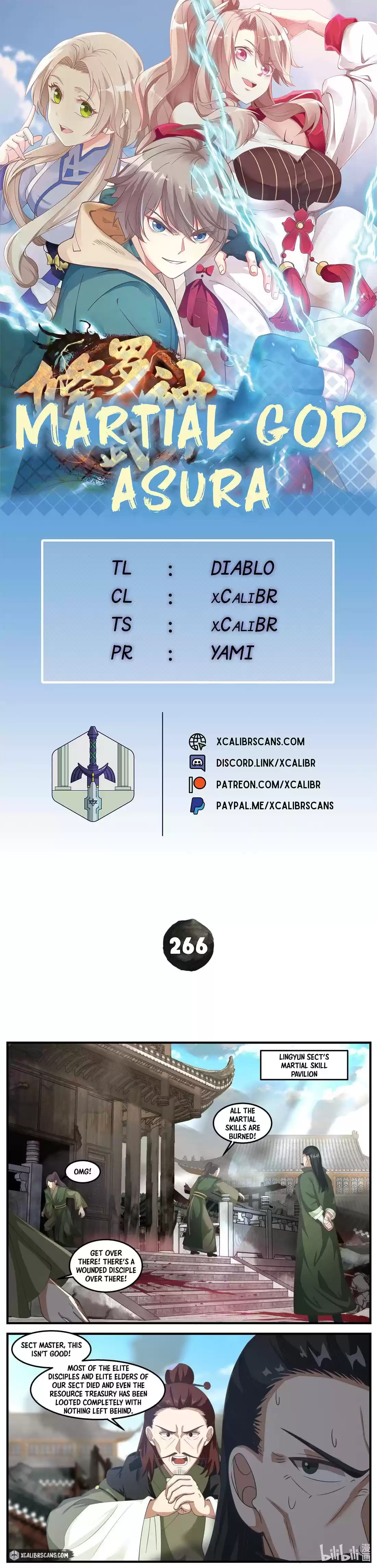 Martial God Asura Chapter 266