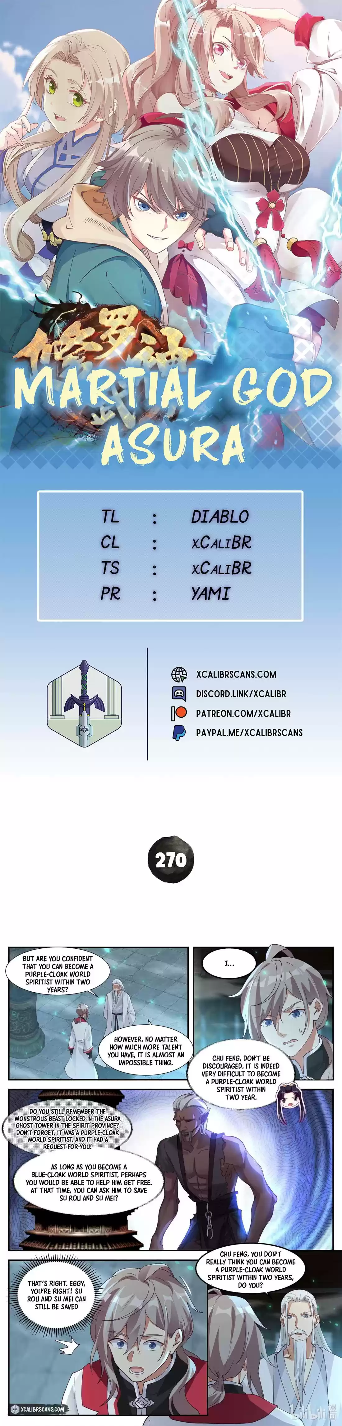 Martial God Asura Chapter 270