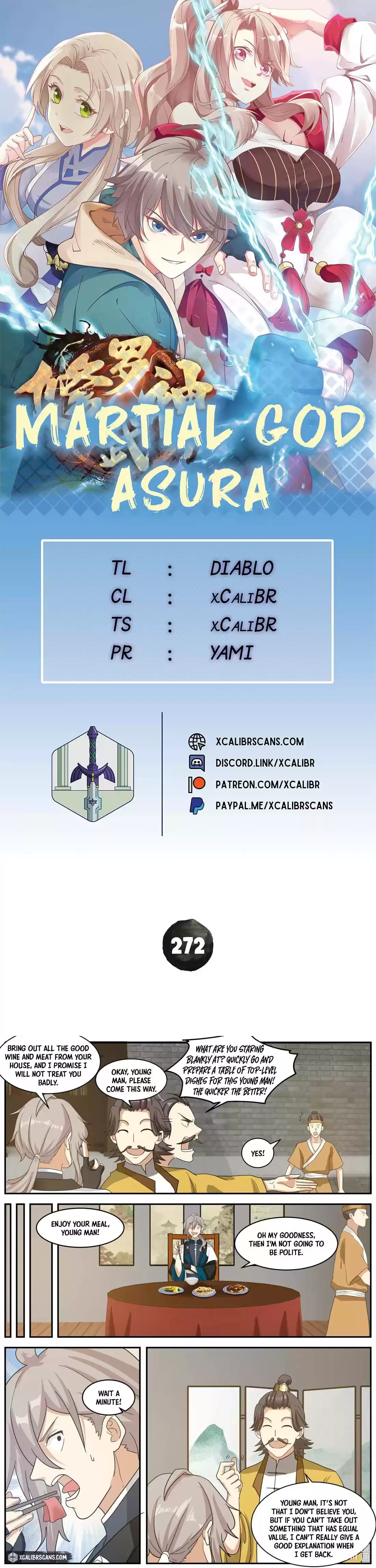 Martial God Asura Chapter 272