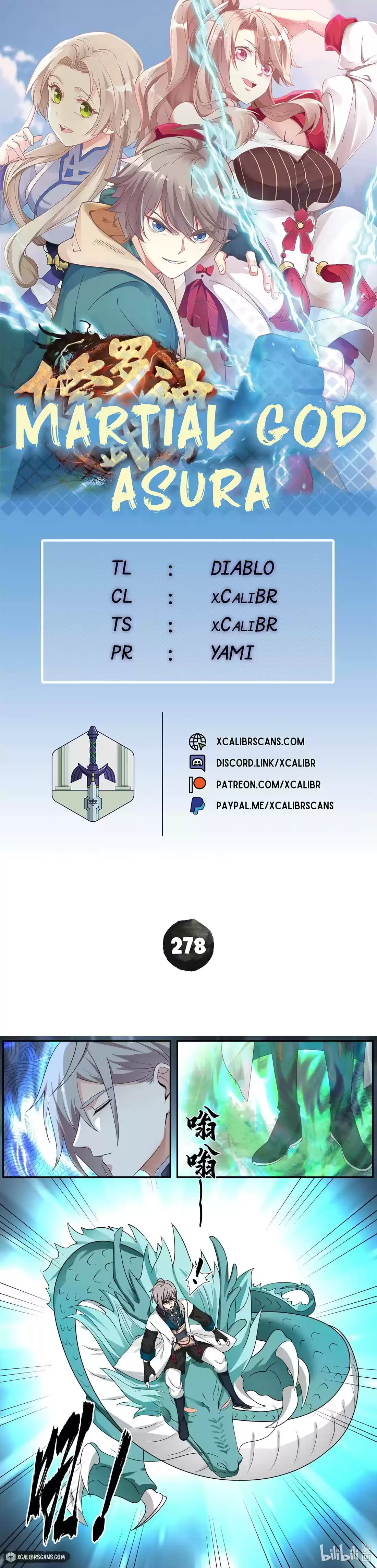 Martial God Asura Chapter 278