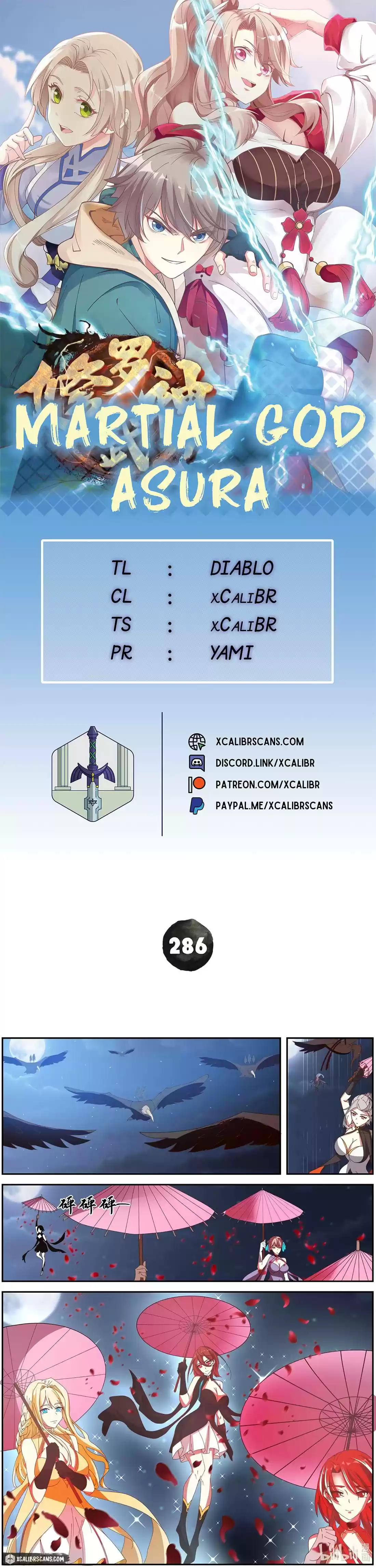 Martial God Asura Chapter 286