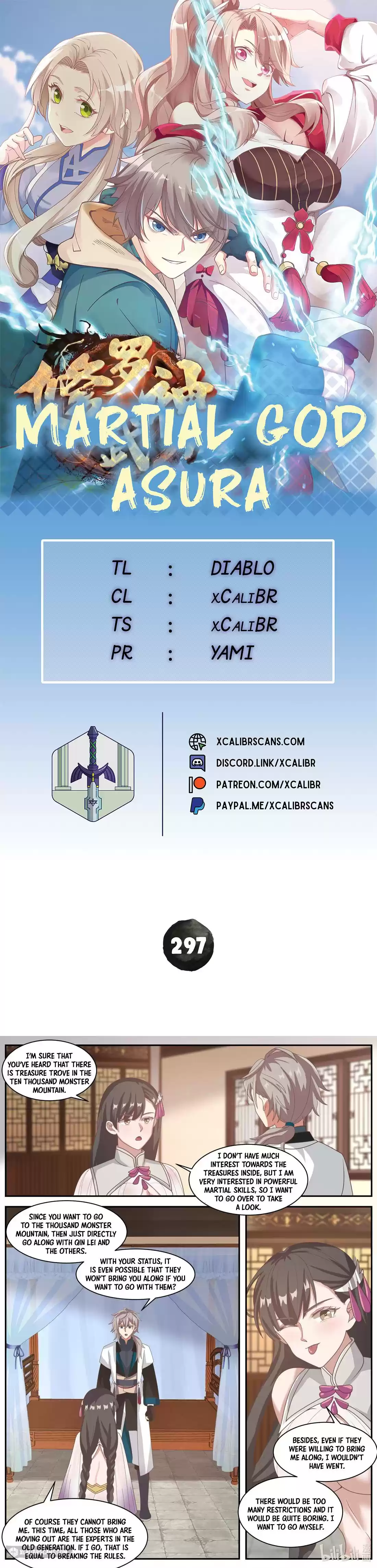 Martial God Asura Chapter 297