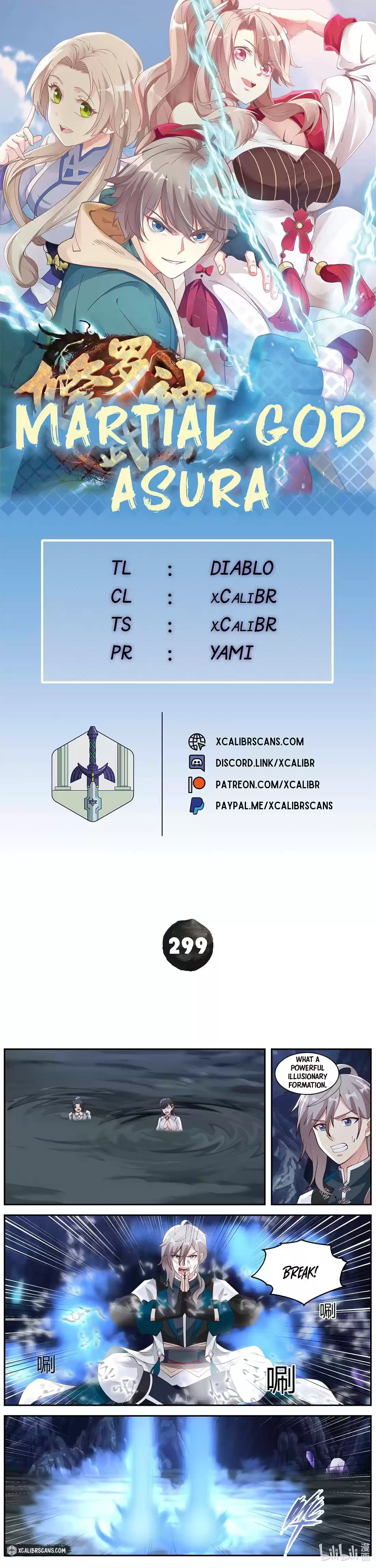 Martial God Asura Chapter 299